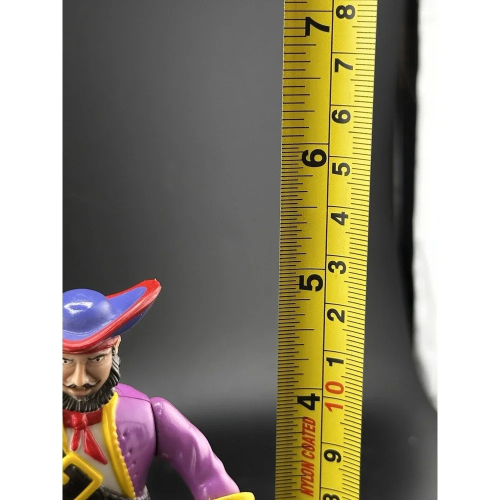 Vtg 1990 Imperial Pirates of the High Seas Captain Kidd Action Figure With Sword